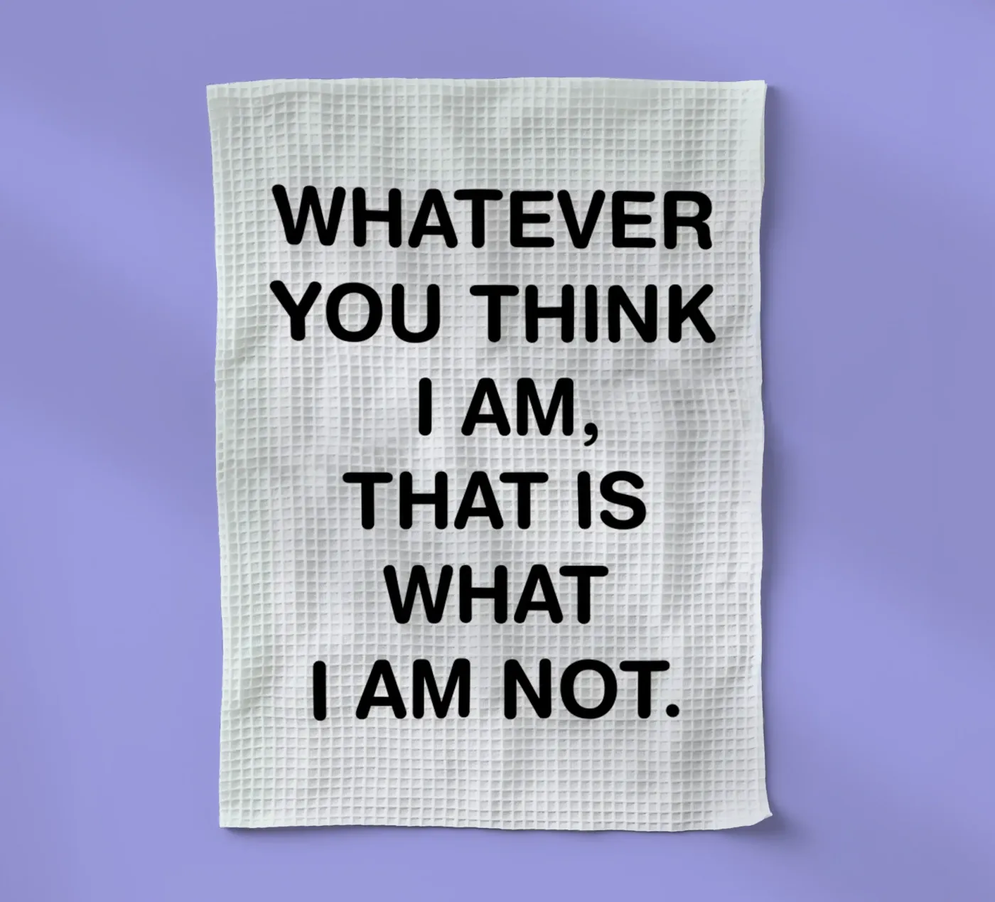 Whatever Geschirrtuch von Magdalena Lindstedt