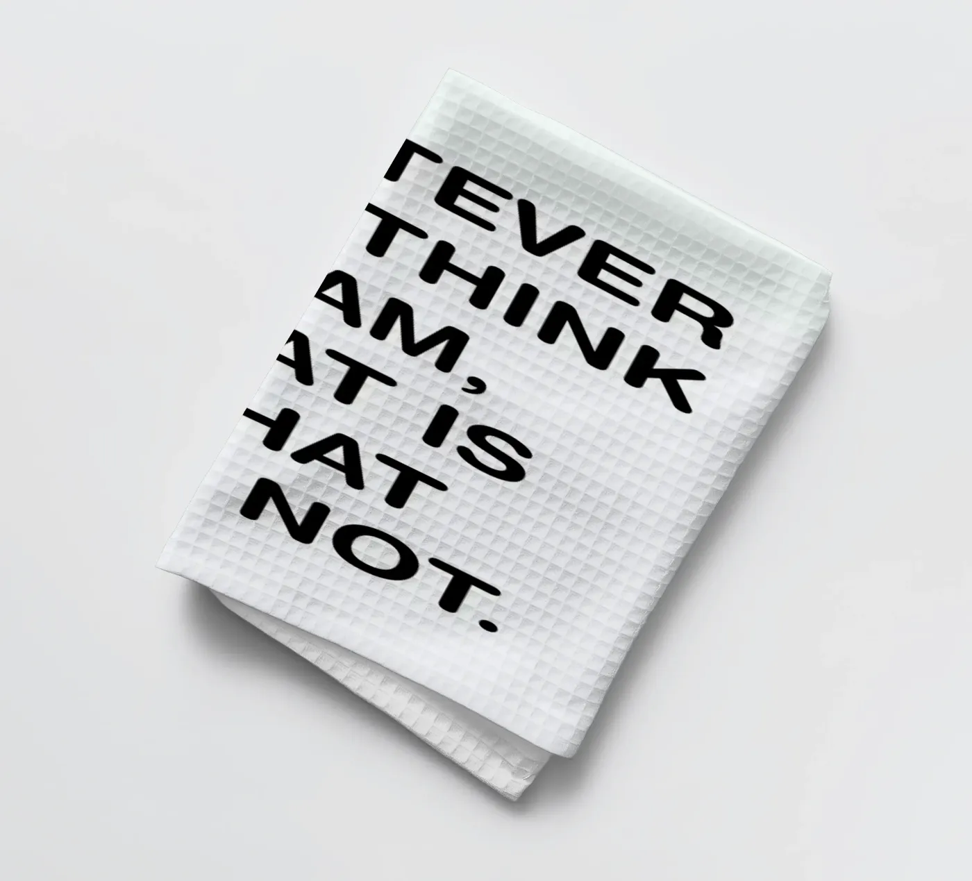 Whatever Geschirrtuch von Magdalena Lindstedt