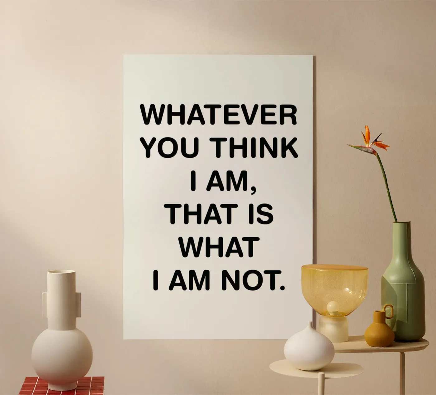 Whatever plexiglass da Magdalena Lindstedt