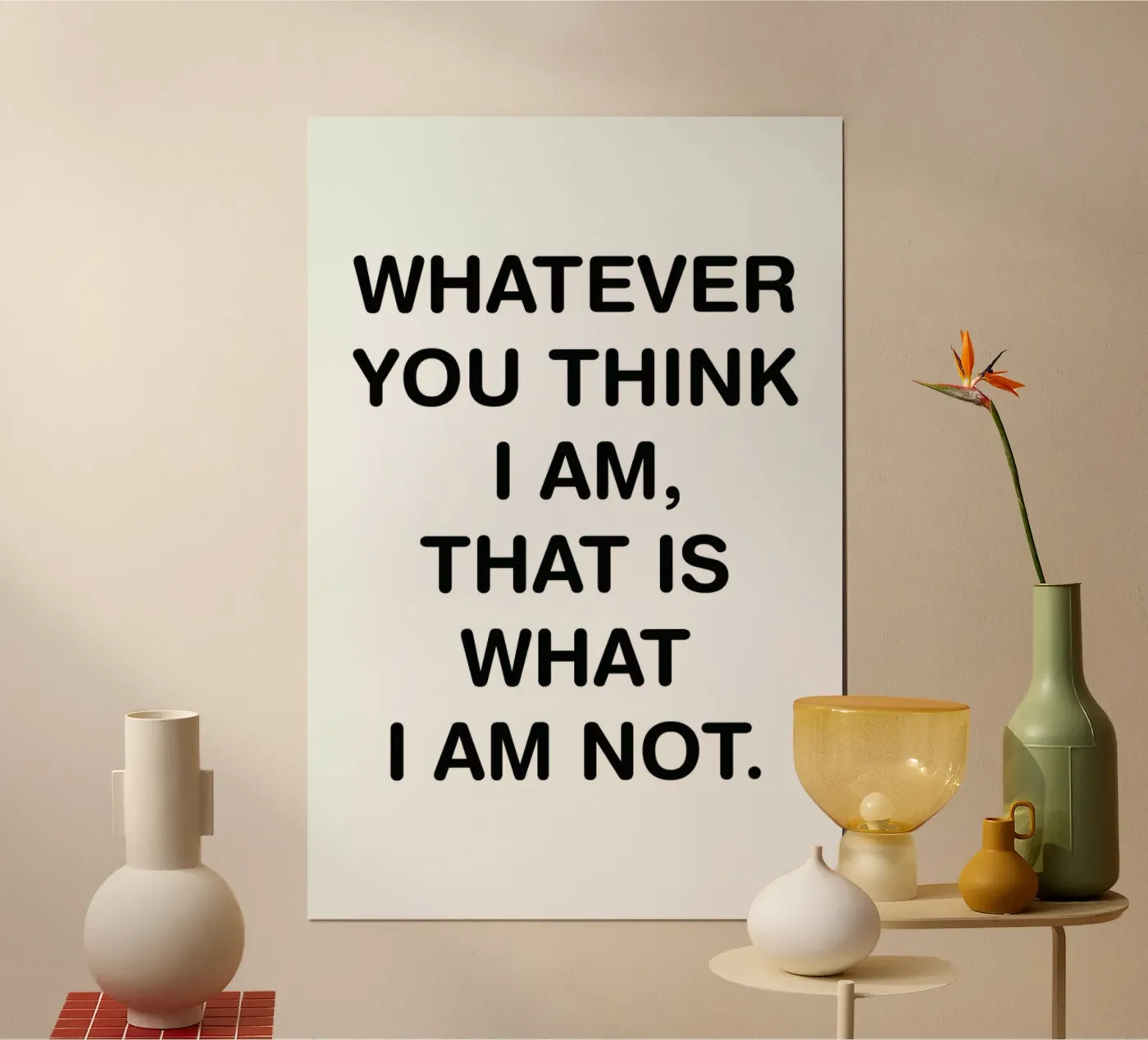 Whatever Poster von Magdalena Lindstedt