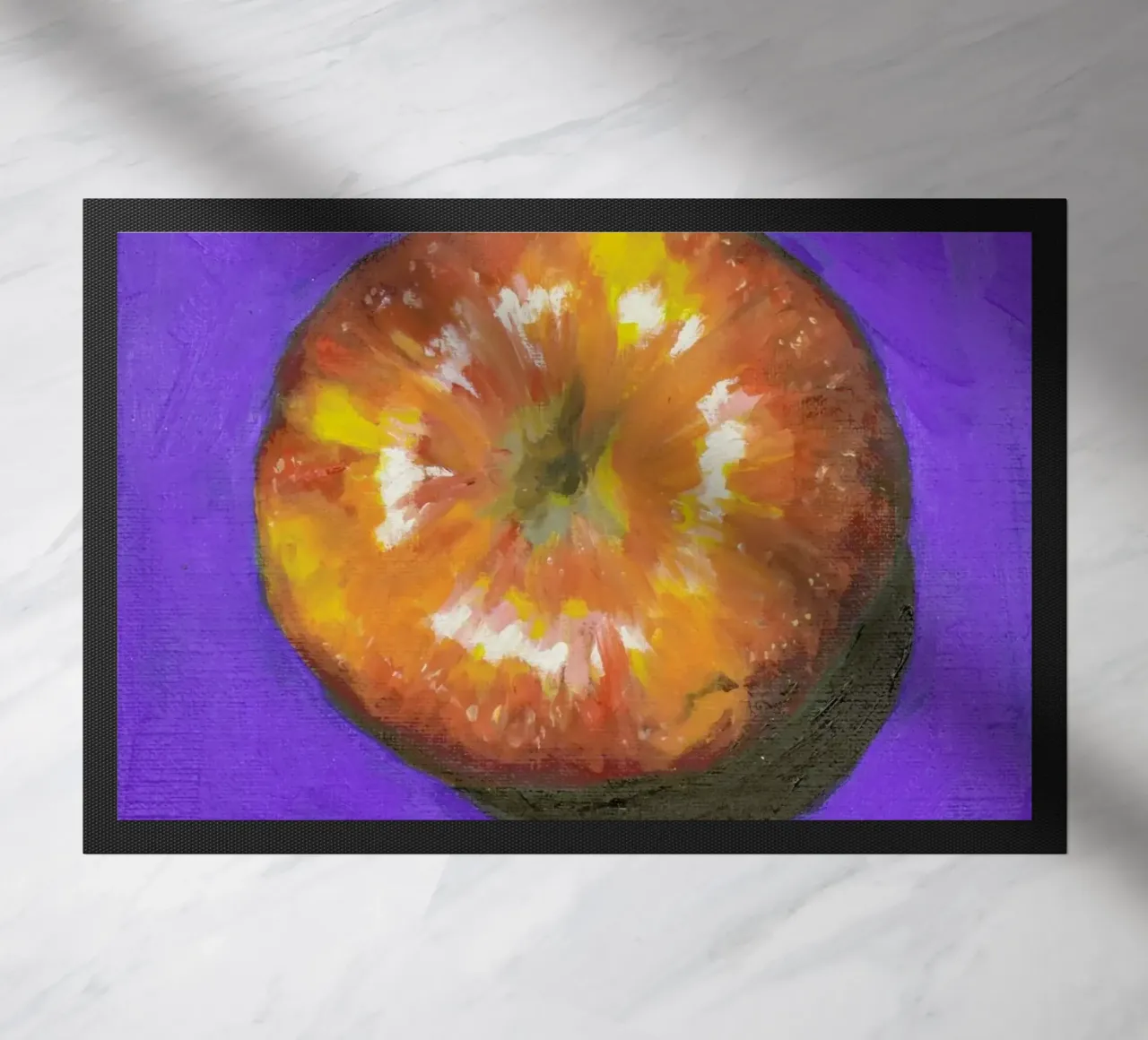 Apple on Blue zerbino da Miche Watkins