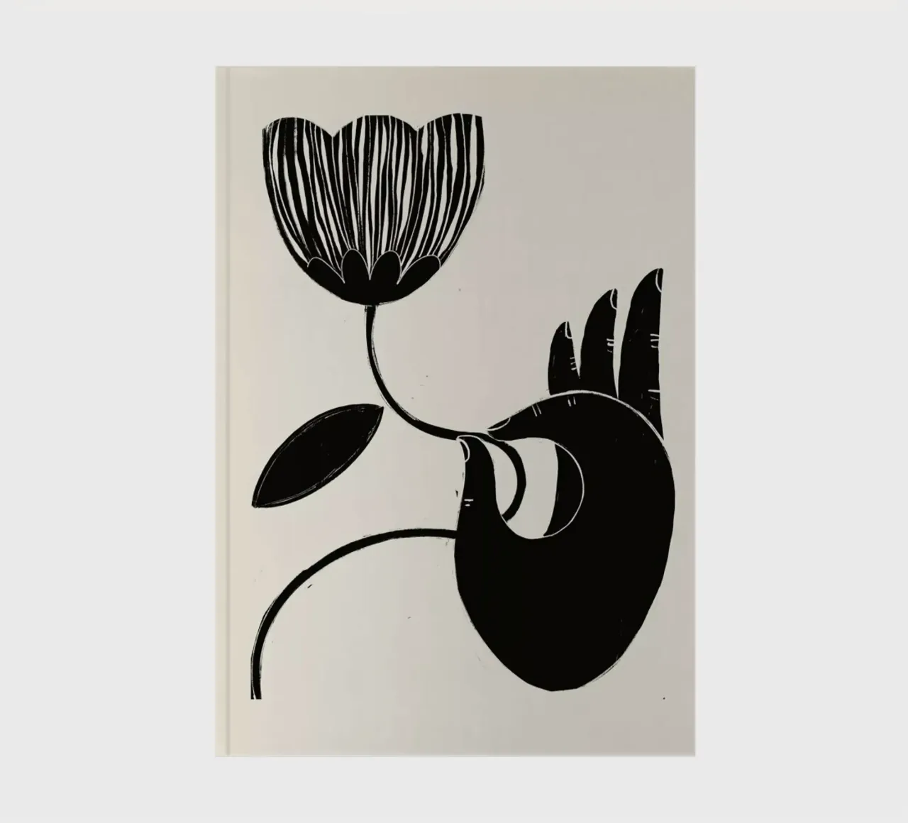 Flower 2 notebook by Graphite