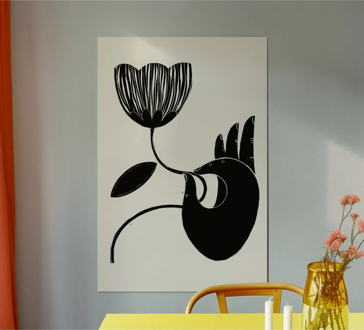 Flower 2 poster da Graphite