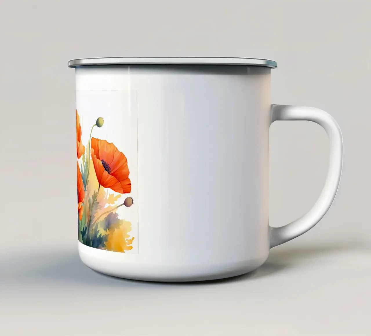 Arte da parete di Imagine tazza in smalto da Imagine