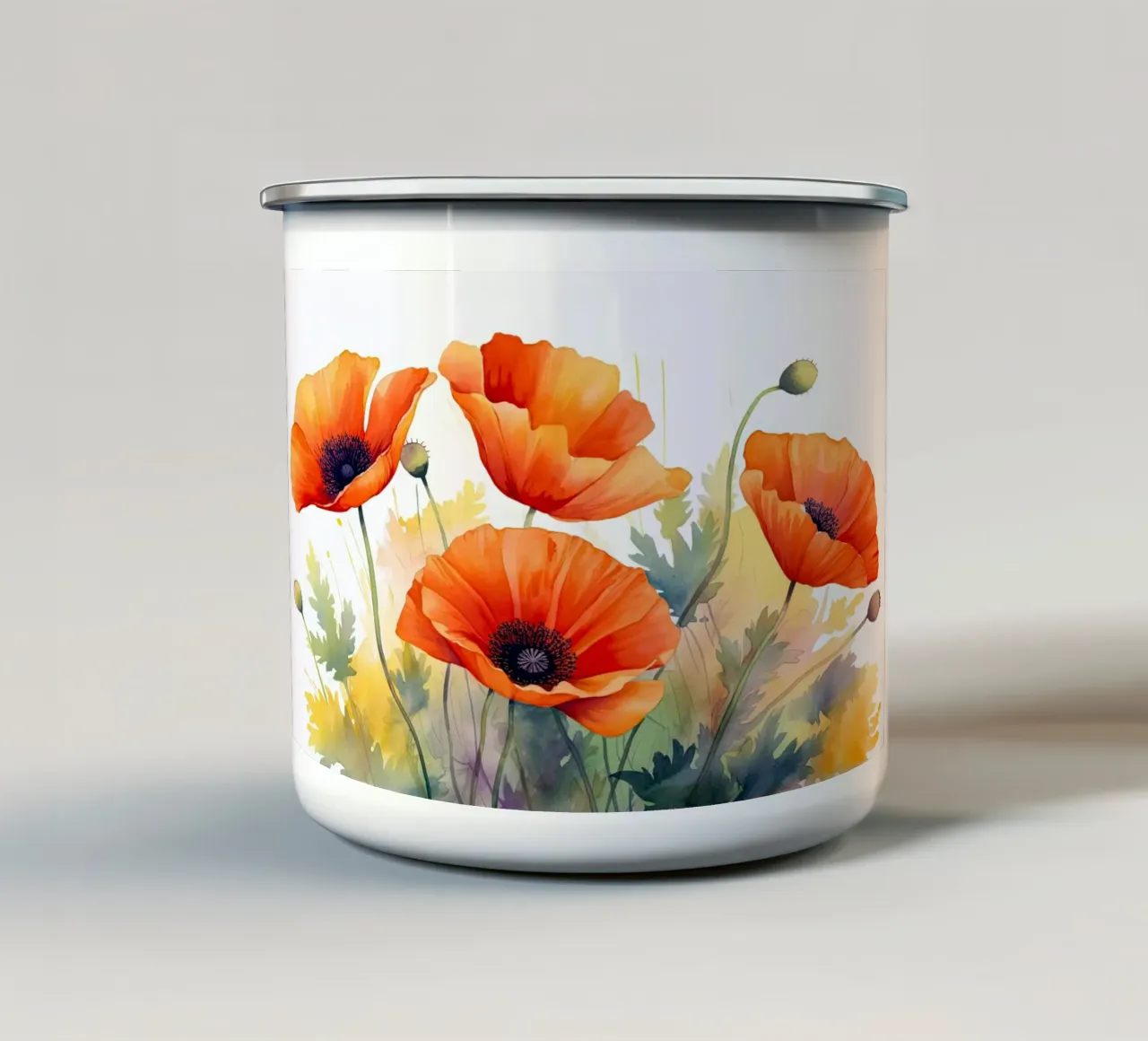 Arte da parete di Imagine tazza in smalto da Imagine