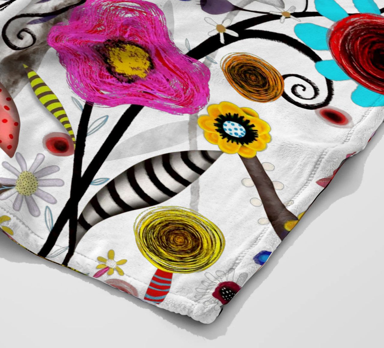 Matrimonio floreale mattina turbinii selvatici bouquet coperta in pile da Ruth Fitta-Schulz