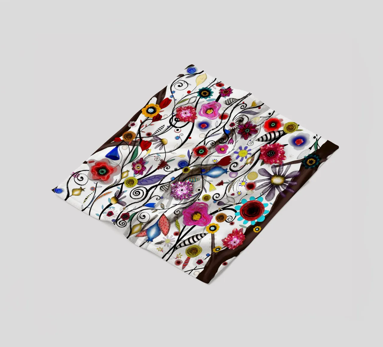 Matrimonio floreale mattina turbinii selvatici bouquet coperta in pile da Ruth Fitta-Schulz