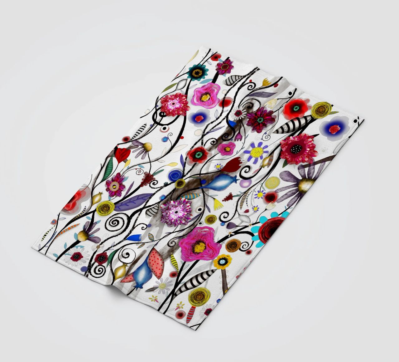 Matrimonio floreale mattina turbinii selvatici bouquet coperta in pile da Ruth Fitta-Schulz