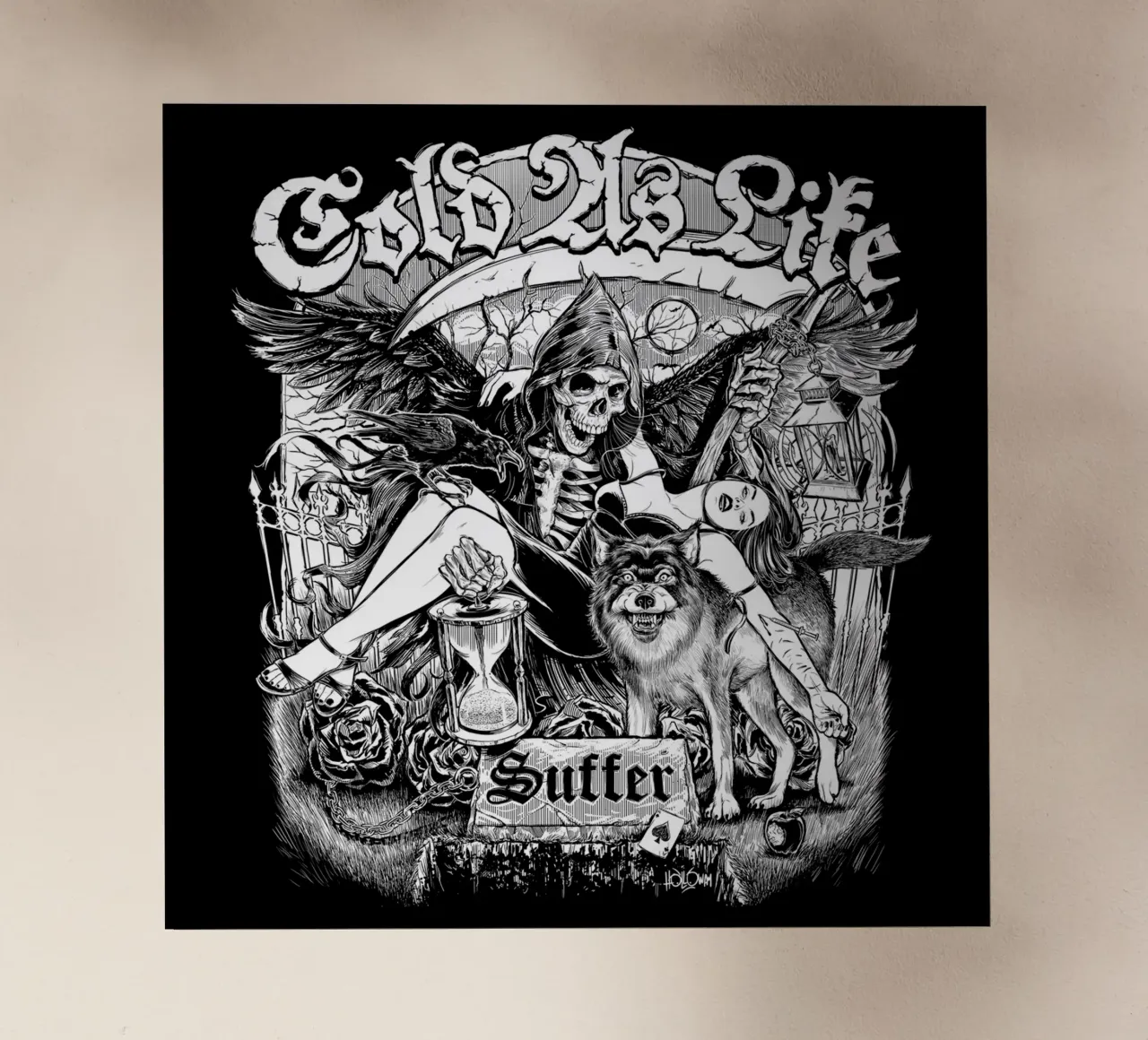 Cold as Life - Suffer pellicola backlit da Nadirsungga