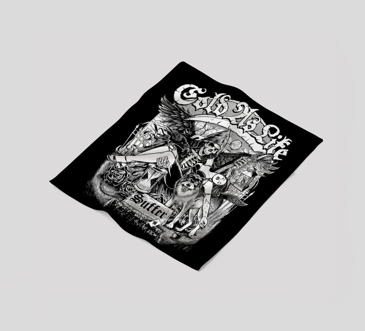 Cold as Life - Suffer coperta in pile da Nadirsungga