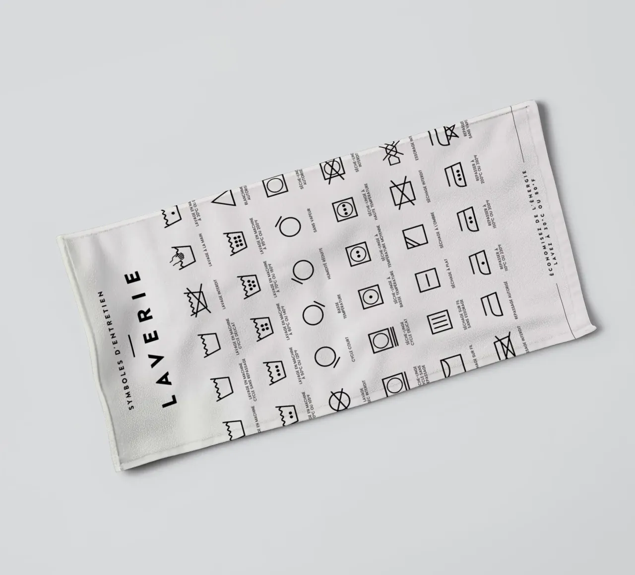 Laverie 2 asciugamano da bagno da daylight design studio