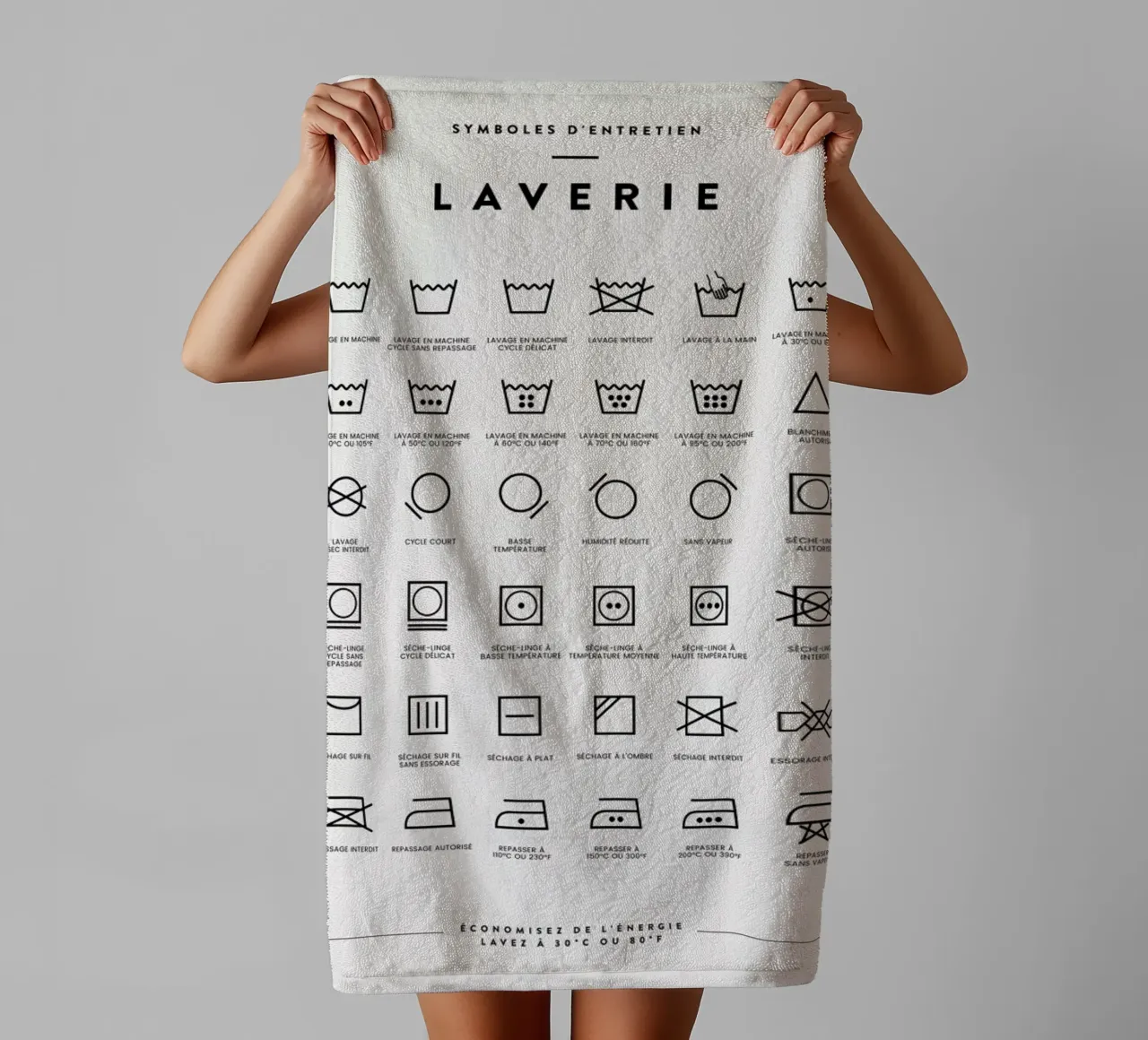 Laverie 2 asciugamano da bagno da daylight design studio