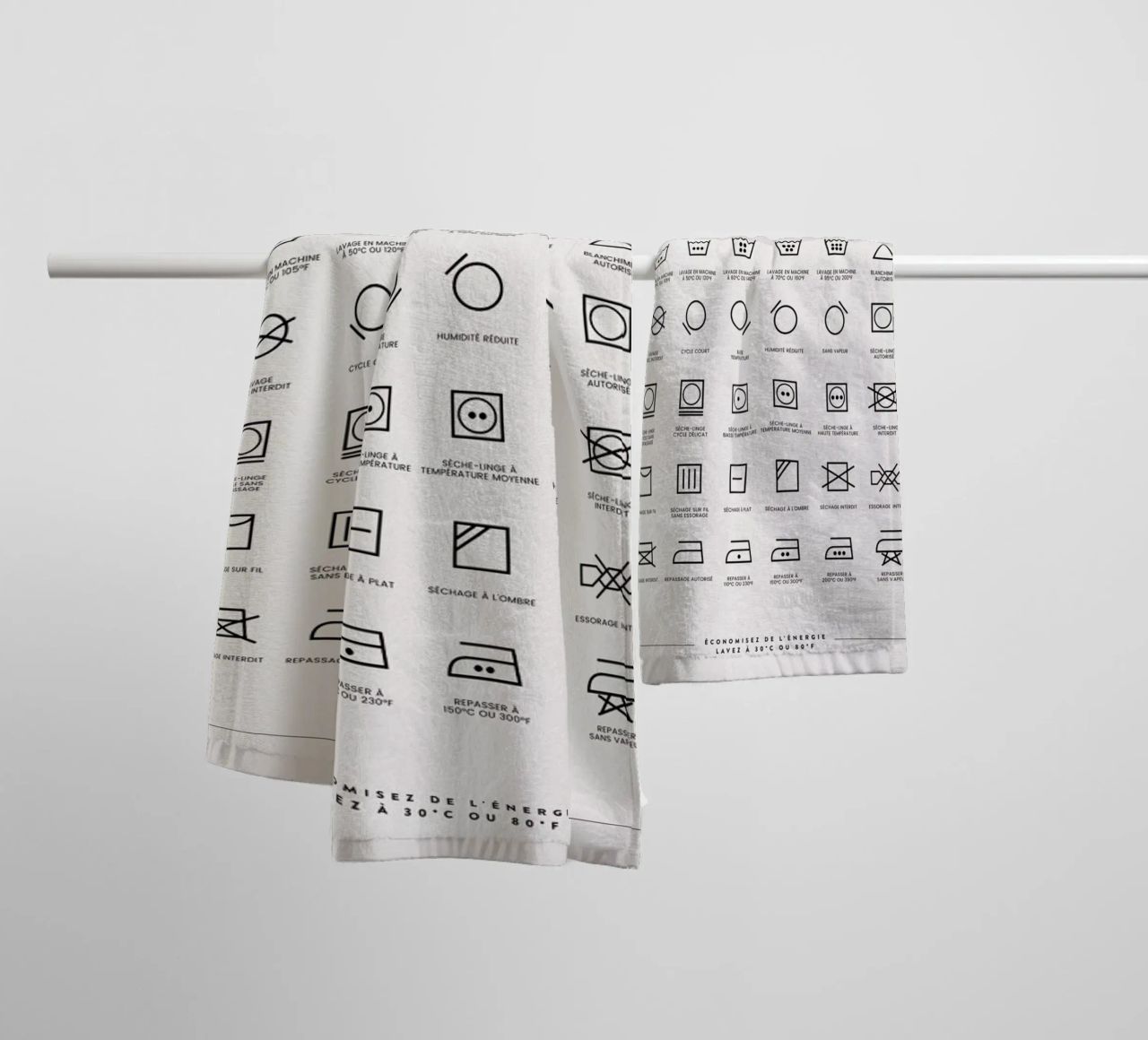 Laverie 2 asciugamano da bagno da daylight design studio