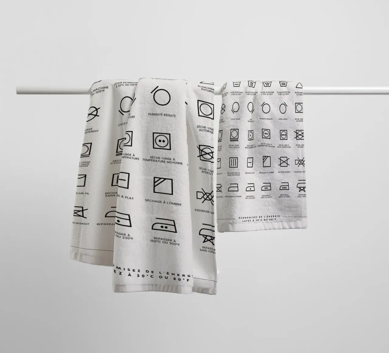Laverie 2 asciugamano da bagno da daylight design studio