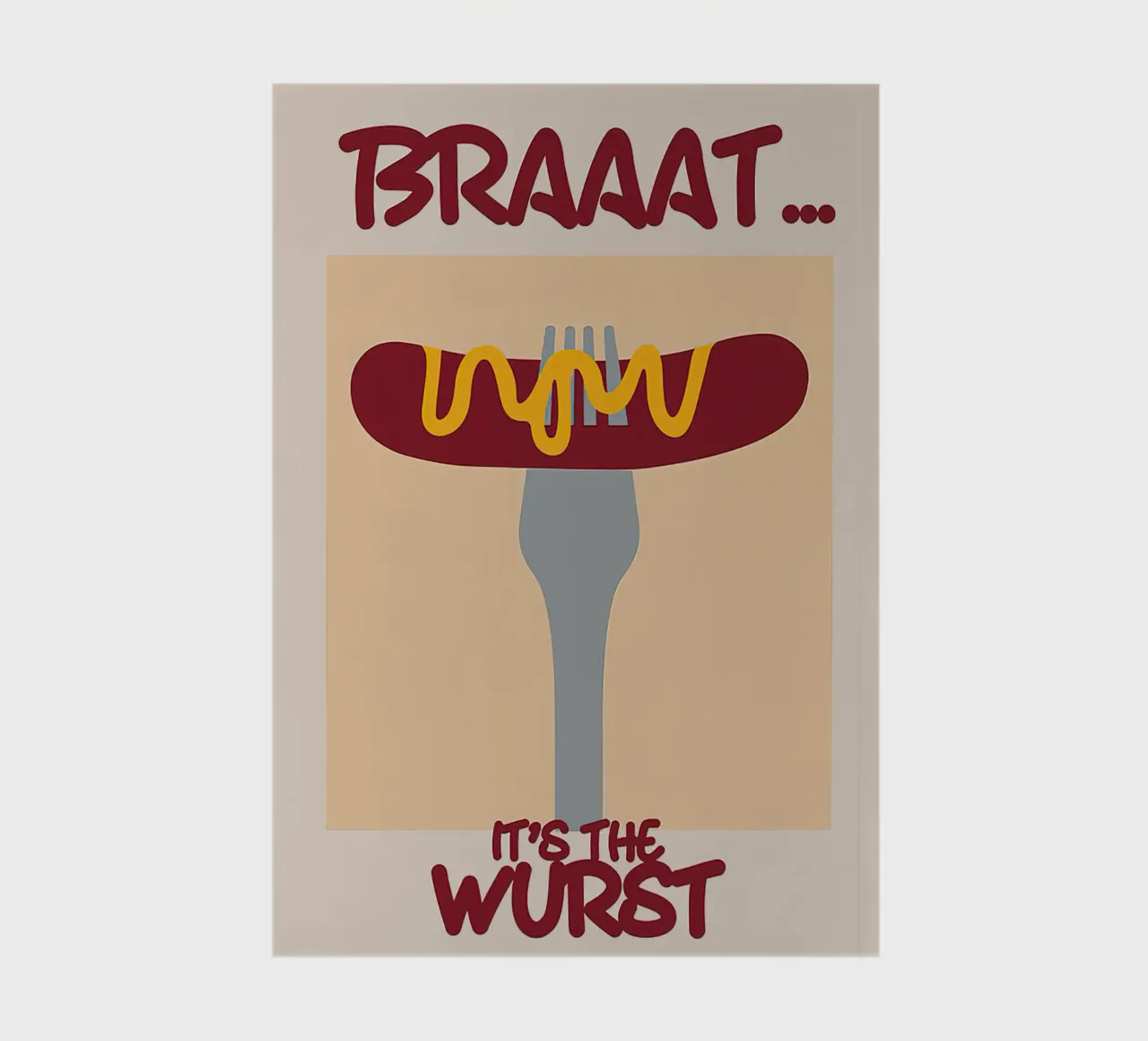 Braaatwurst notebook by Mildred Store