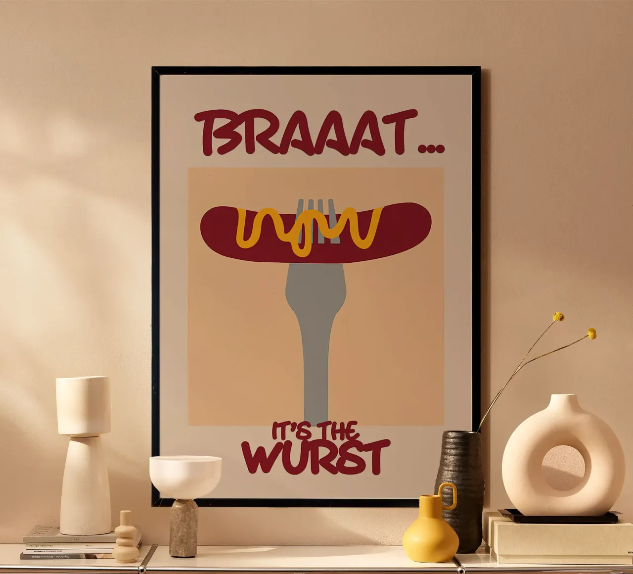 Braaatwurst carta hahnemühle da Mildred Store