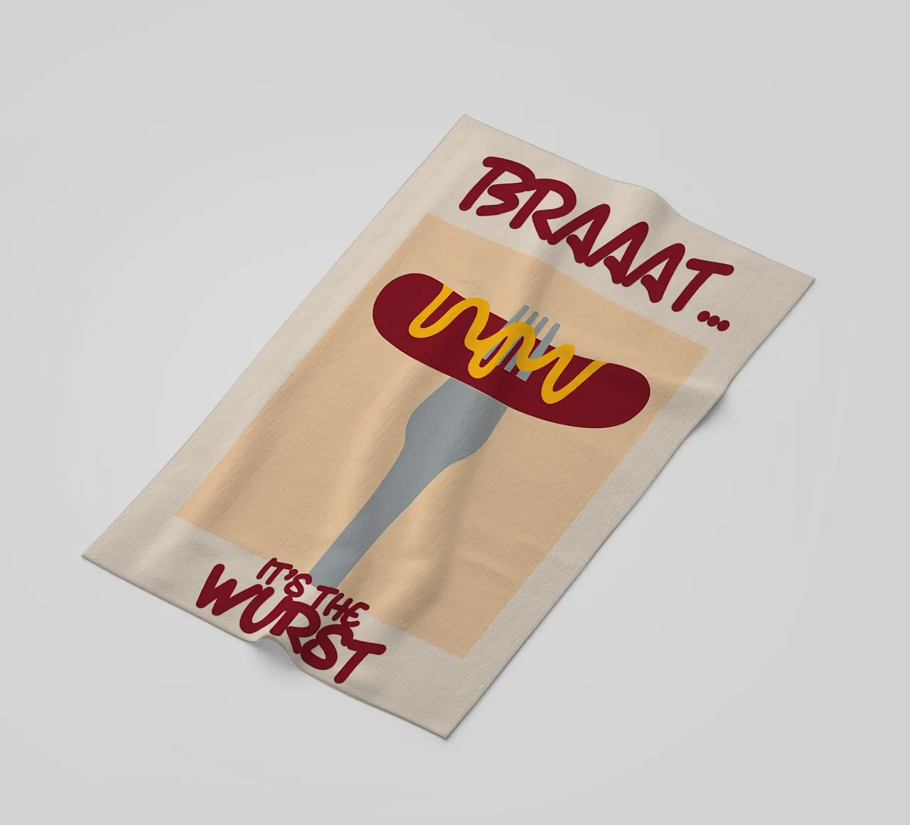 Braaatwurst telo mare da Mildred Store