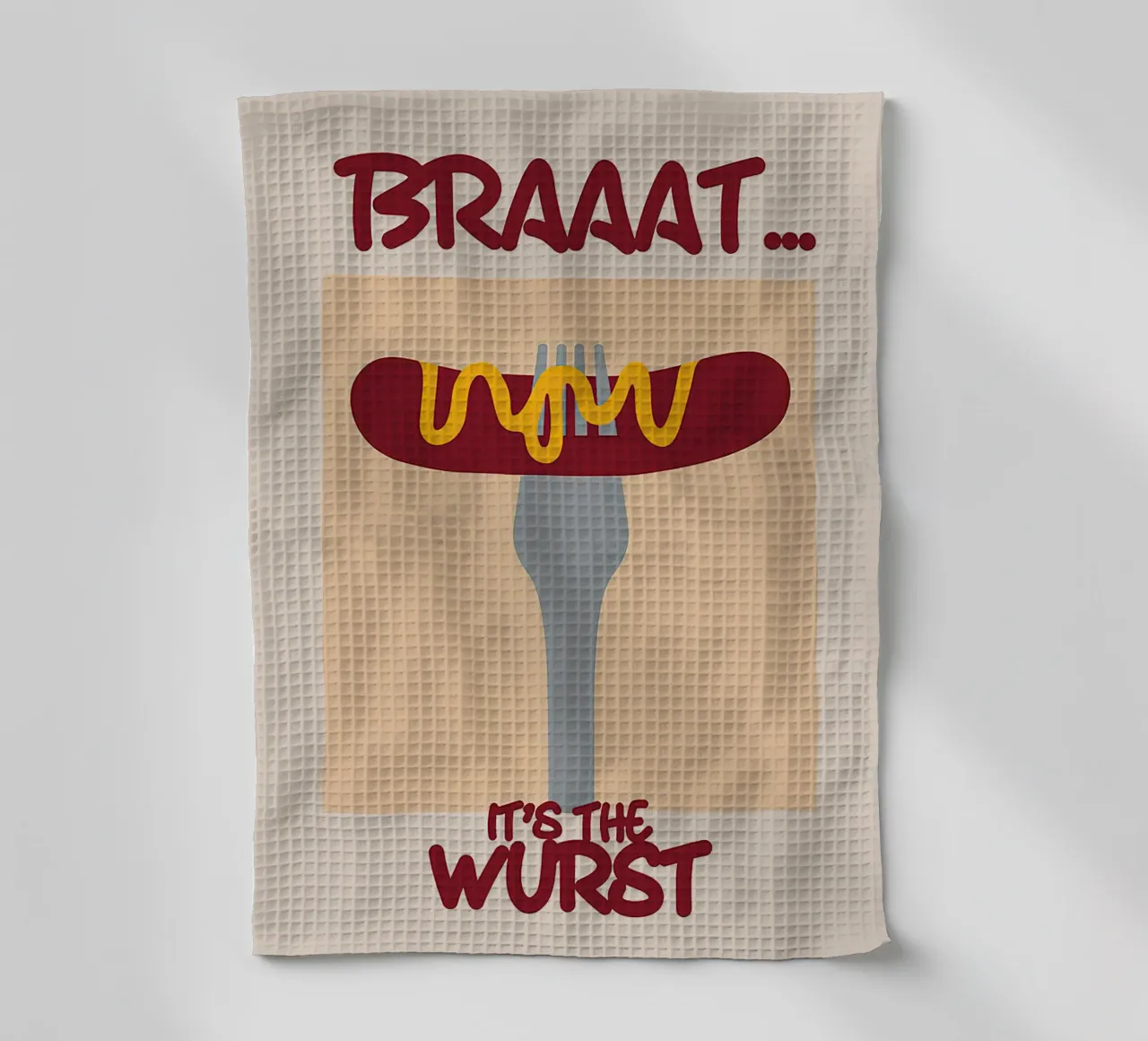 Braaatwurst canovaccio da cucina da Mildred Store