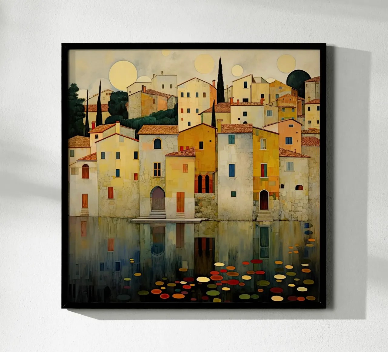 Arte da parete di Imagine poster con telaio in plastica da Imagine