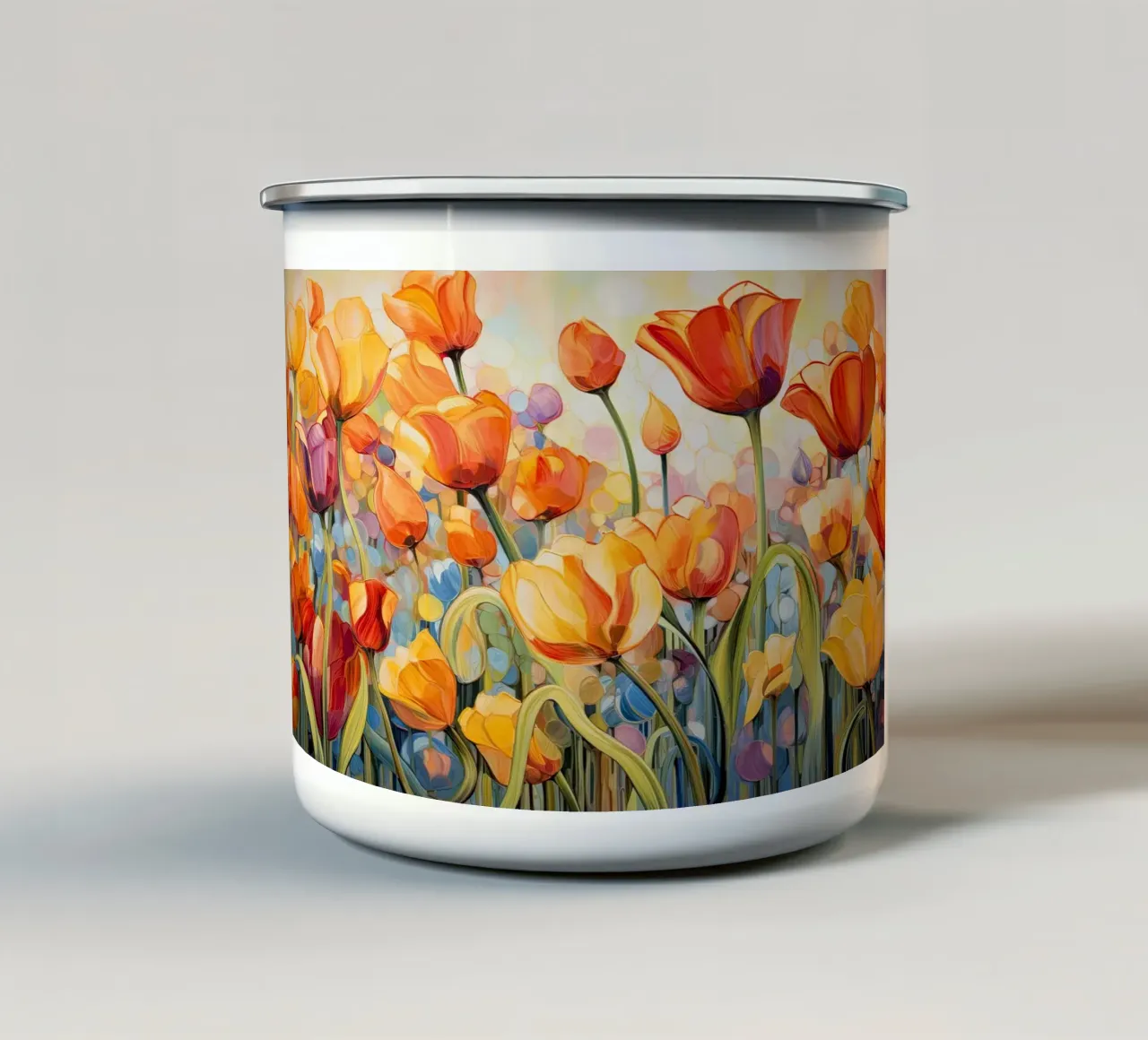 Arte da parete di Imagine tazza in smalto da Imagine