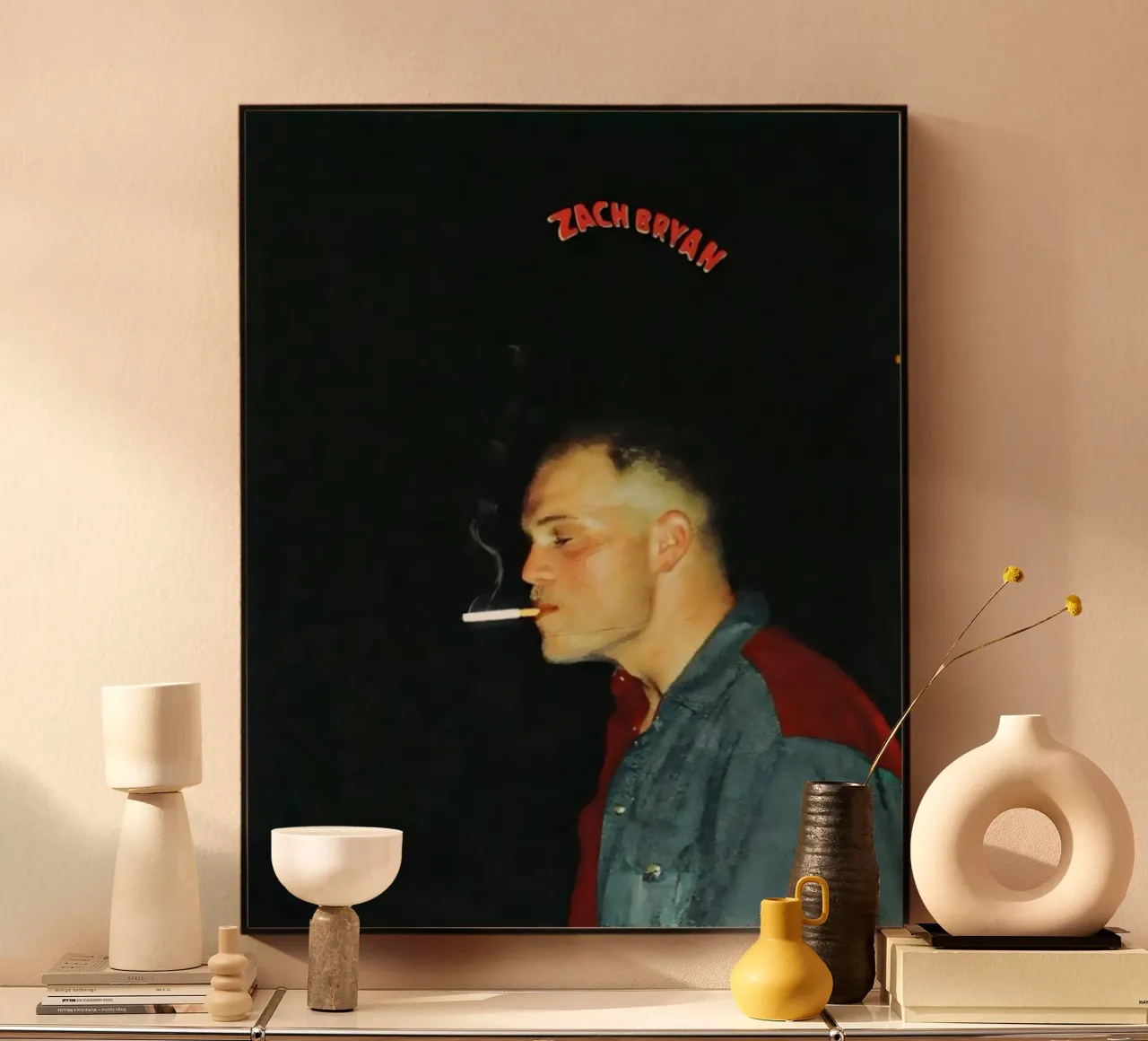 Zach Bryan alluminio dibond da fayzelkodok