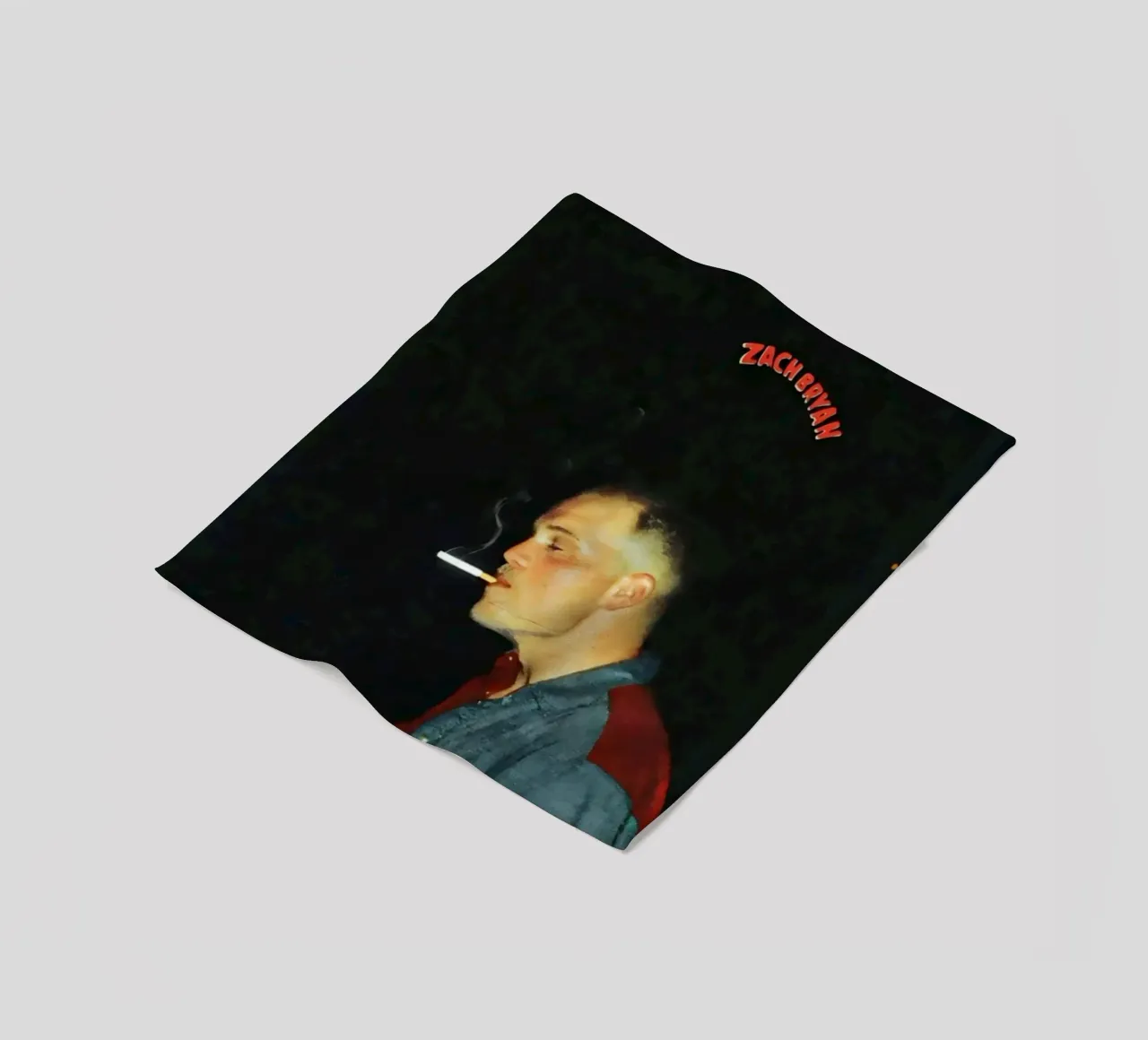 Zach Bryan coperta in pile da fayzelkodok