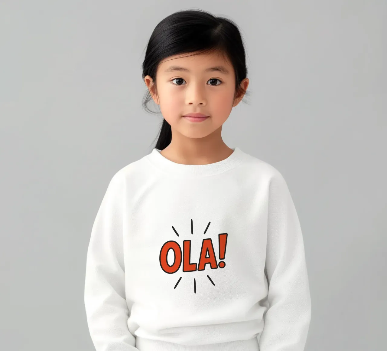 OLÁ - HALLO - HELLO felpa bambino da Vintage Van Gogh