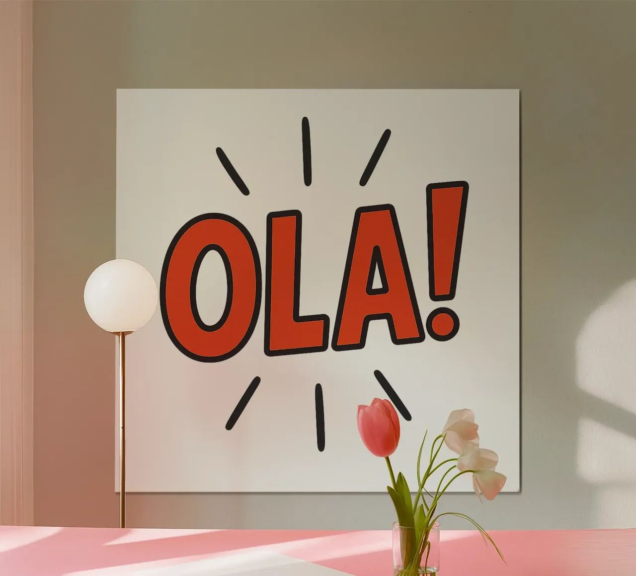 OLÁ - HALLO - HELLO carta hahnemühle da Vintage Van Gogh