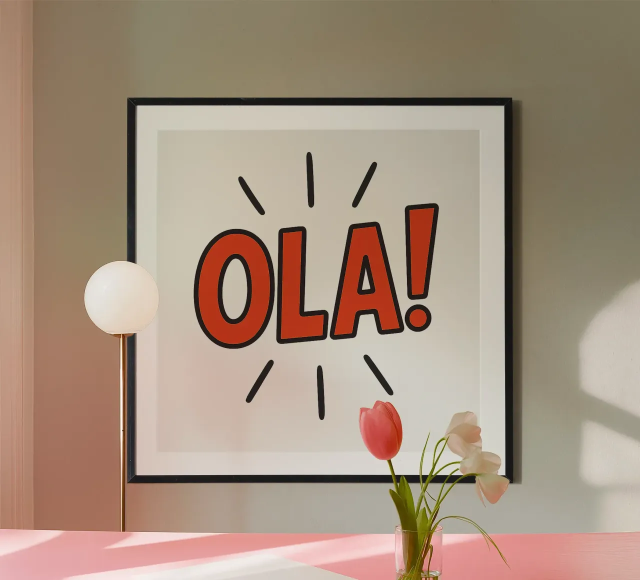 OLÁ - HALLO - HELLO carta hahnemühle da Vintage Van Gogh