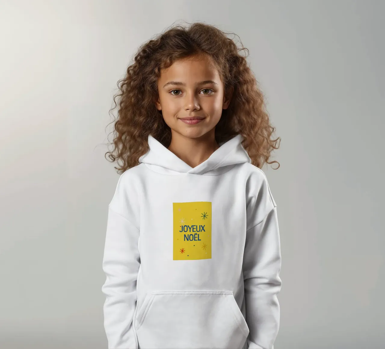 Joyeux Noel felpa bambino con cappuccio da The Native State