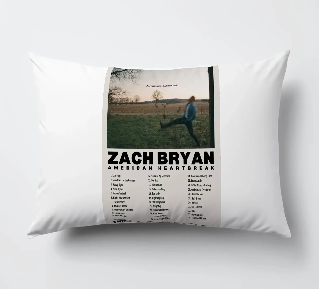 Zach Bryan cuscino da fayzelkodok