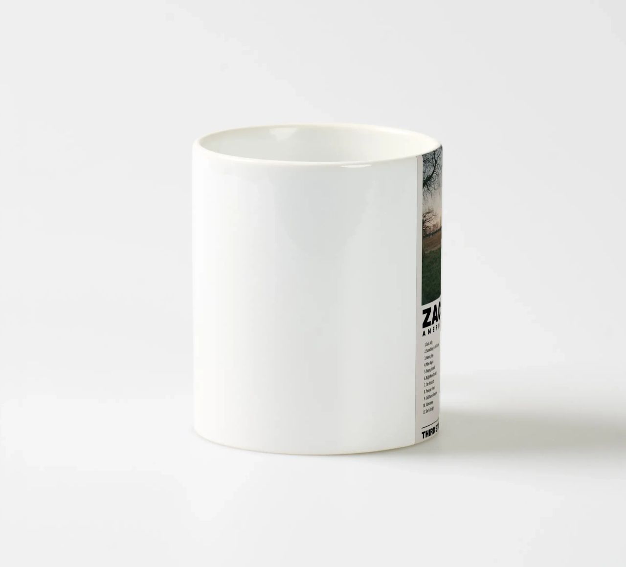 Zach Bryan tazza in ceramica da fayzelkodok