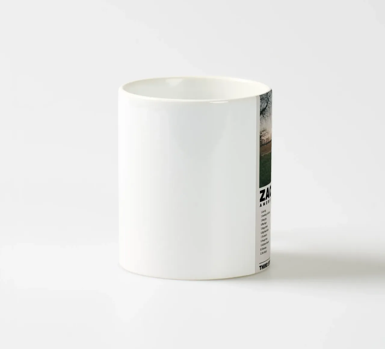 Zach Bryan Keramik Tasse von fayzelkodok