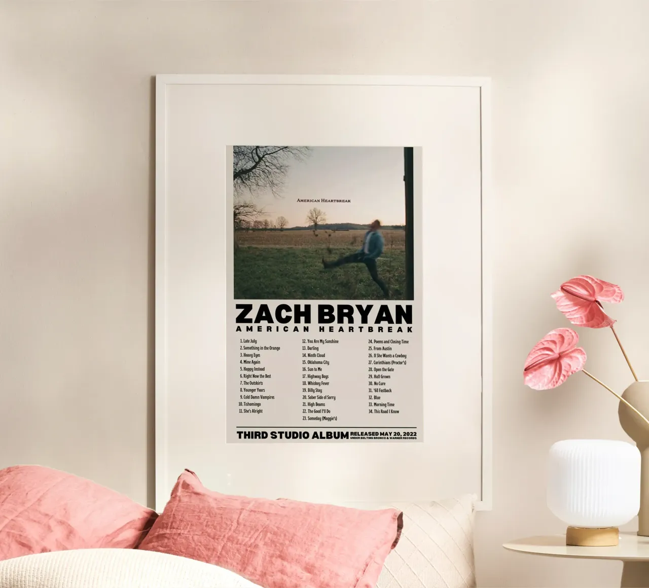 Zach Bryan carta hahnemühle da fayzelkodok
