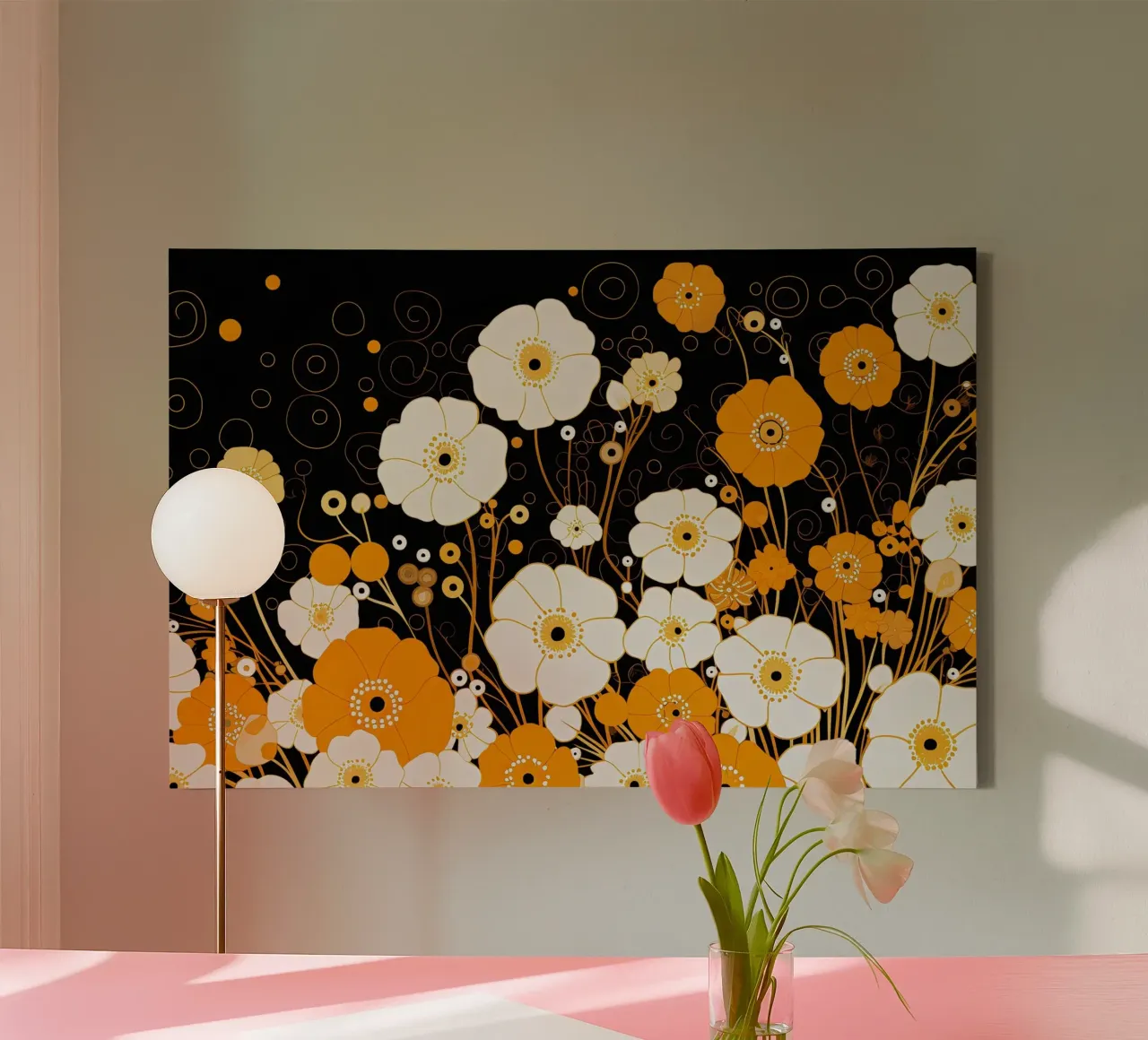 Wall-art by Imagine canvas with Floater frame by Imagine