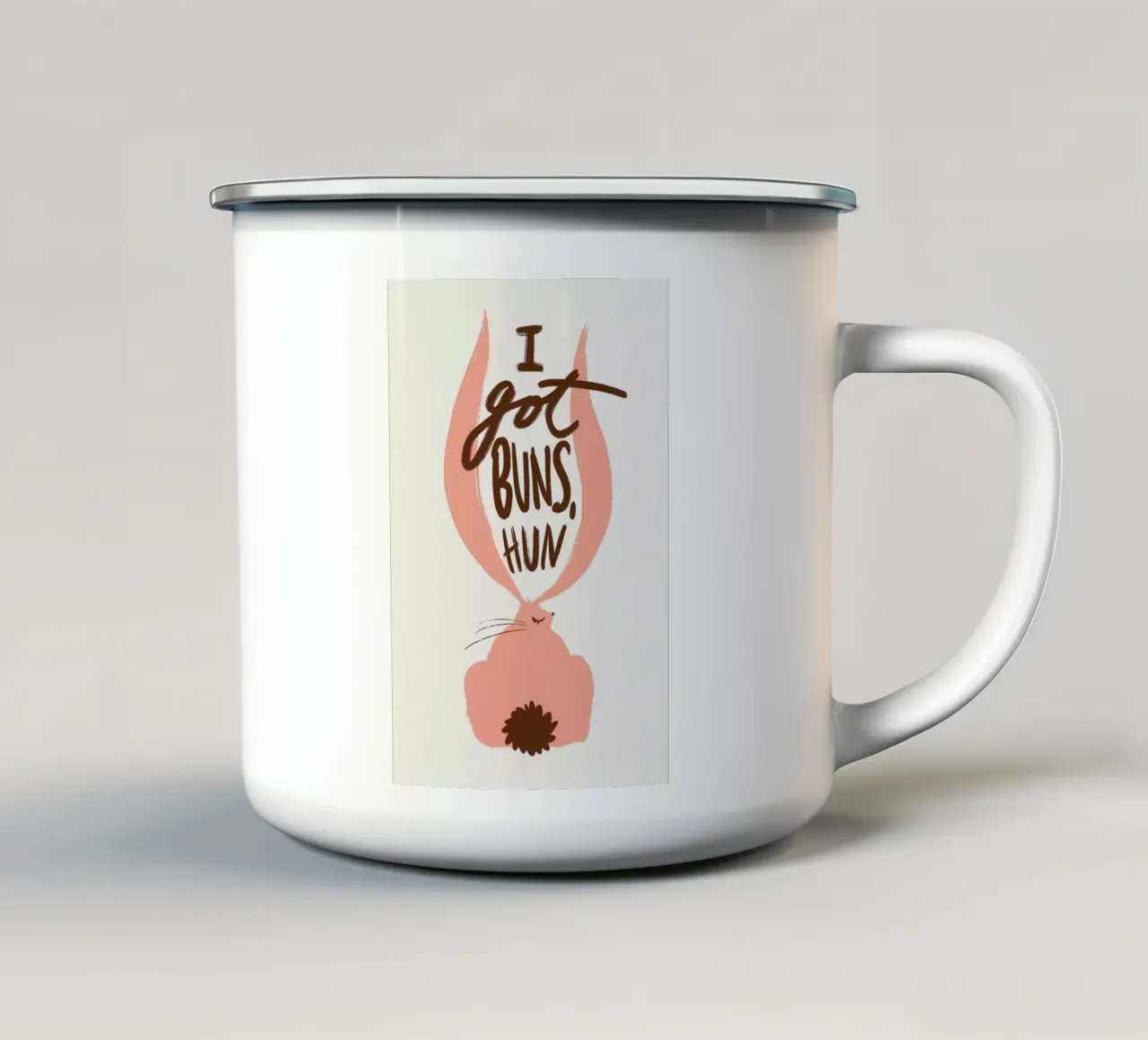Got Buns?! tazza in smalto da Pure
