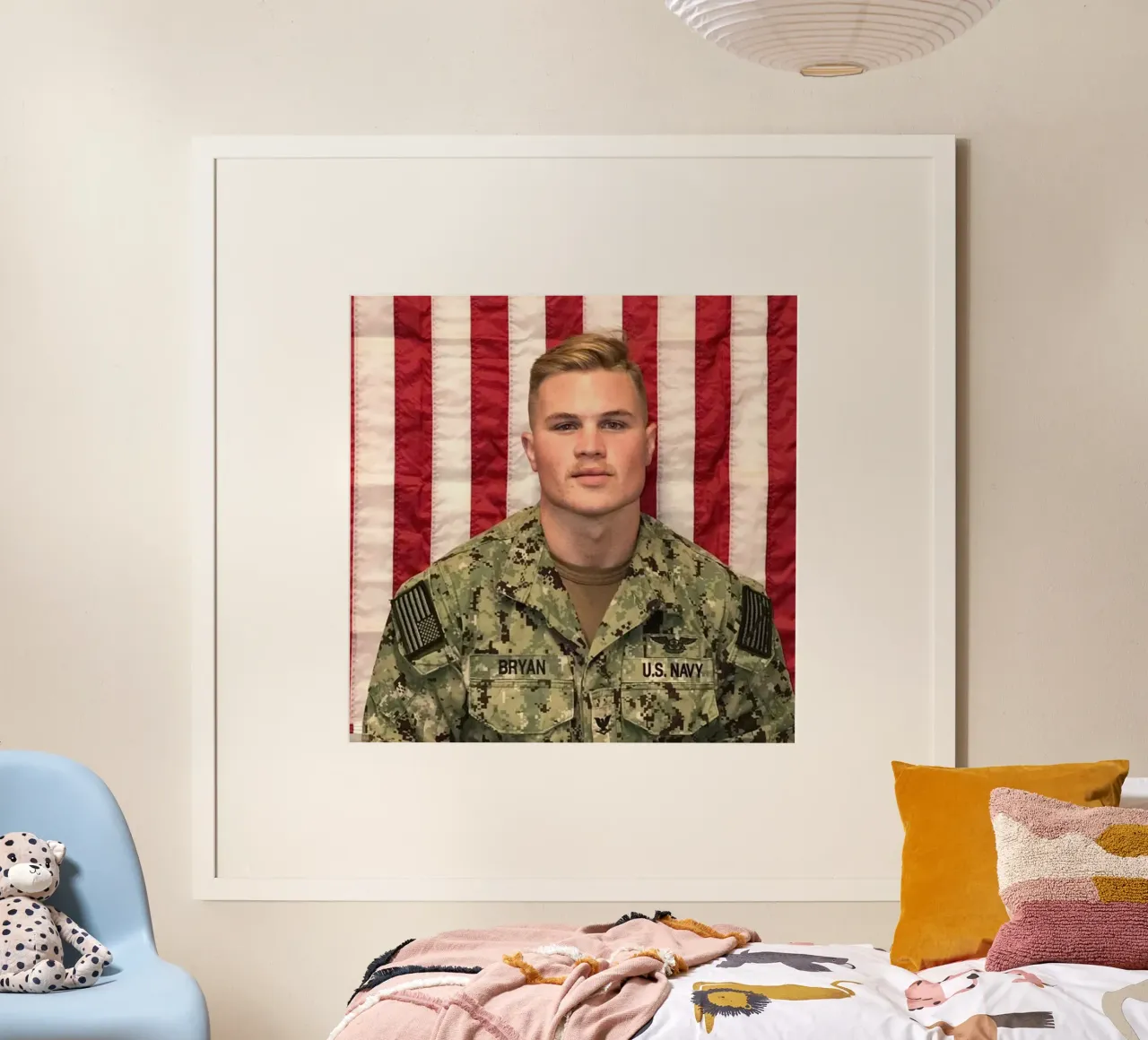 Zach Bryan poster con telaio in alluminio da fayzelkodok
