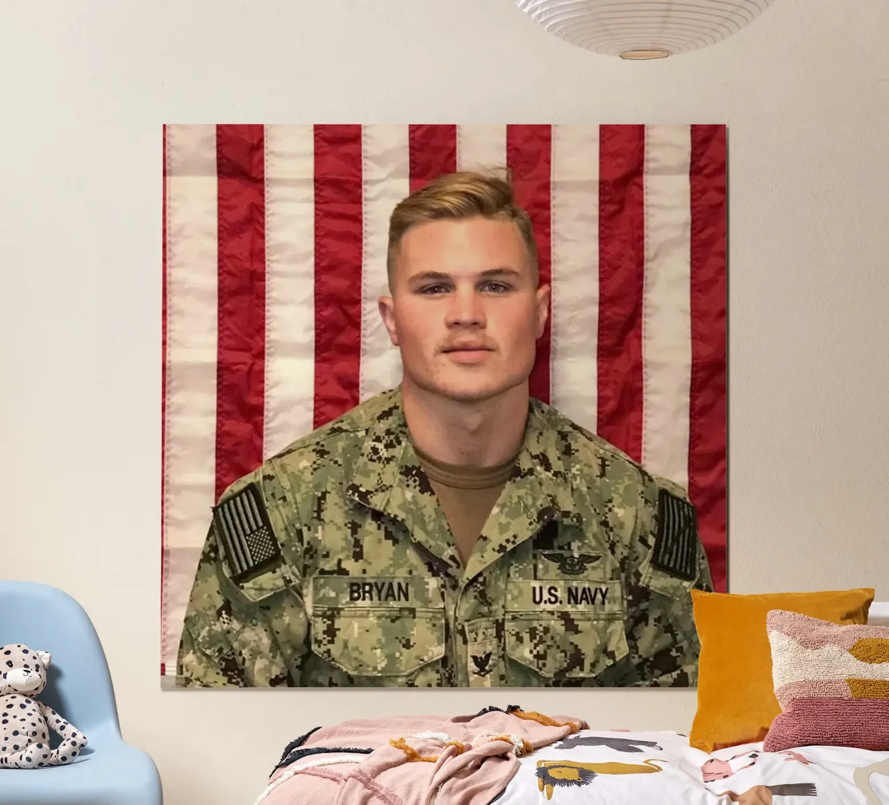 Zach Bryan poster con telaio in alluminio da fayzelkodok