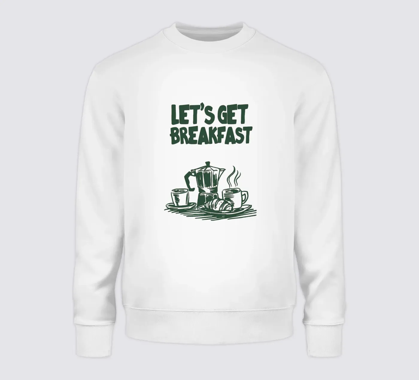 Facciamo colazione felpa da Mildred Store