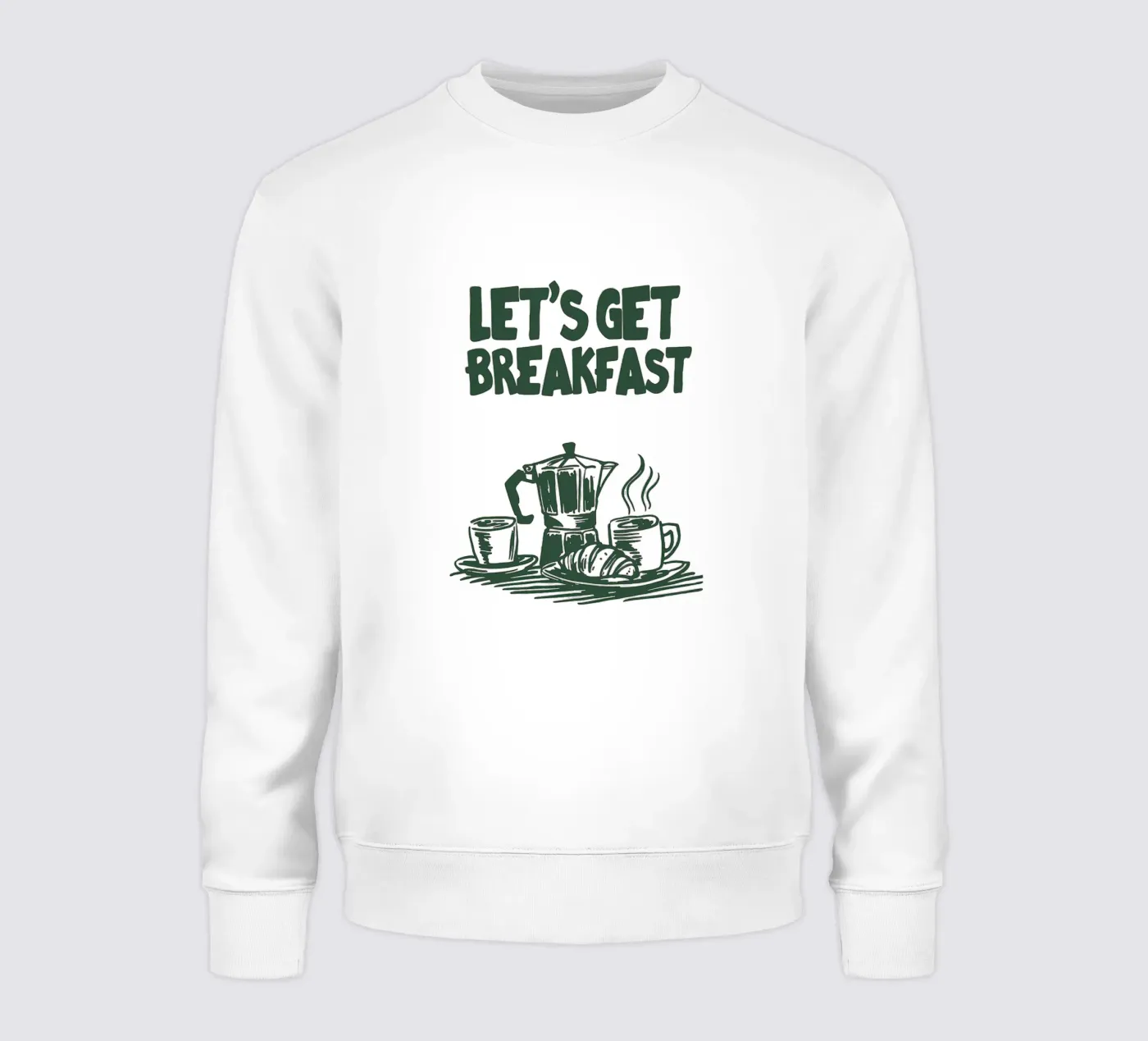 Facciamo colazione felpa da Mildred Store