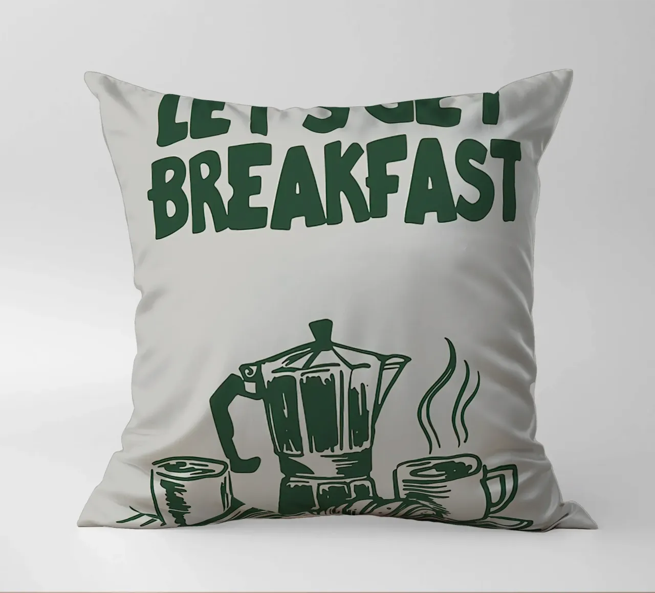 Facciamo colazione cuscino da Mildred Store