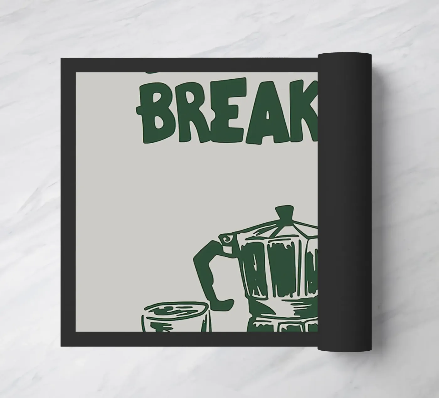 Let's Get Breakfast deurmat van Mildred Store