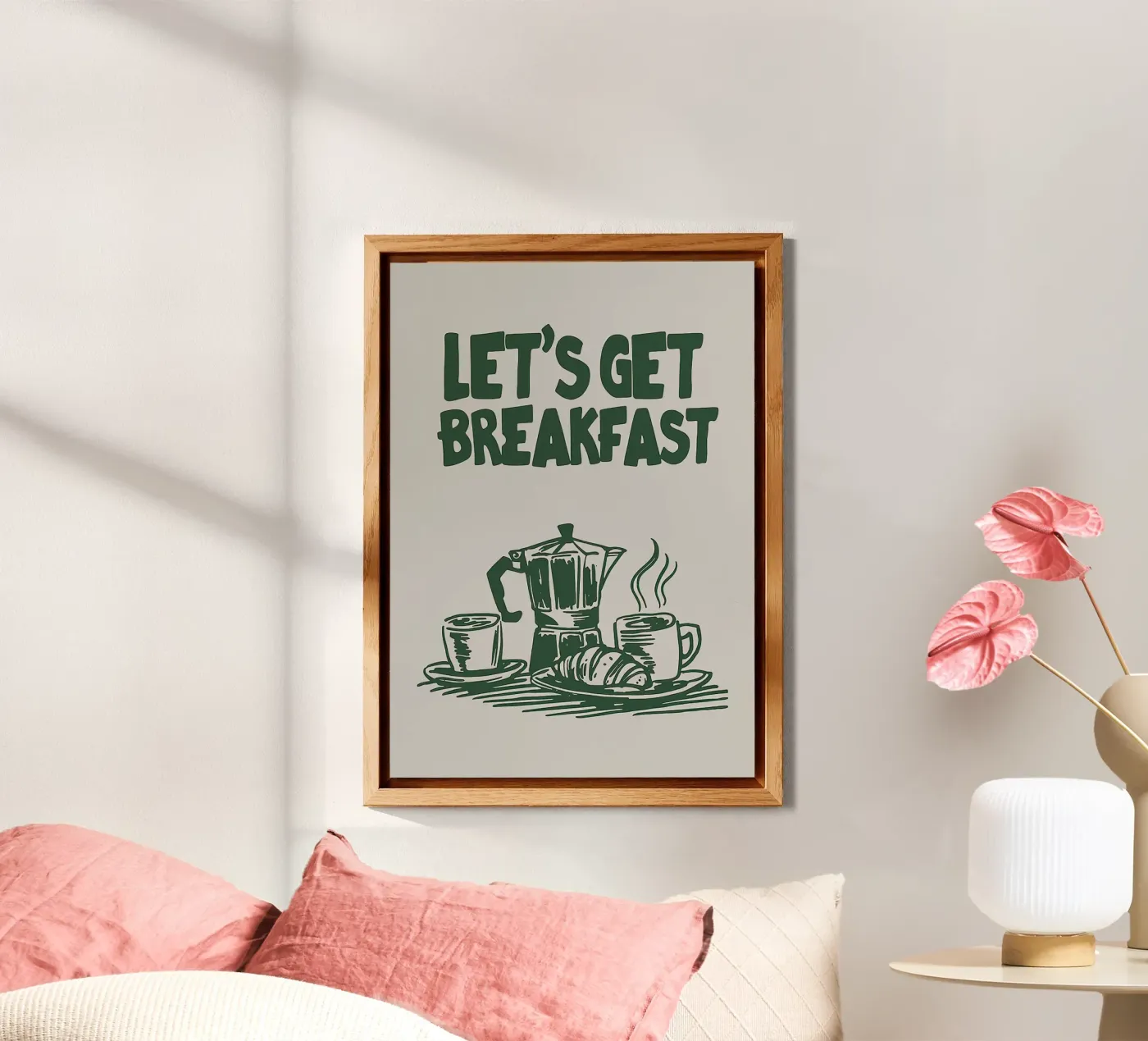 Facciamo colazione alluminio dibond da Mildred Store