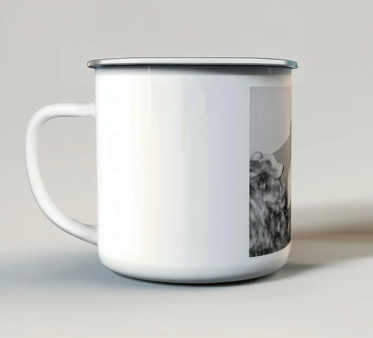 Zach Bryan enamel mug by fayzelkodok