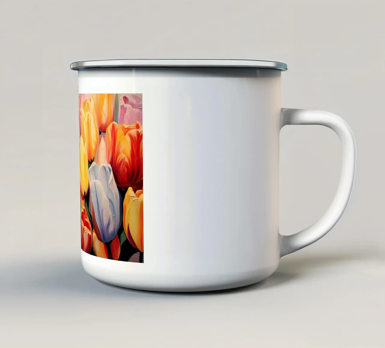 Arte da parete di Imagine tazza in smalto da Imagine