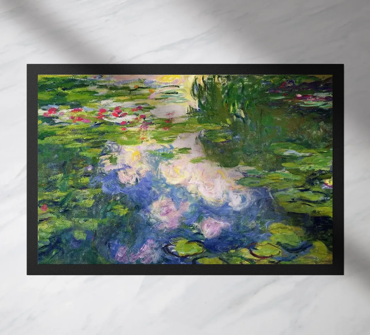 Lo stagno di ninfee di Claude Monet zerbino da Monet Art Prints