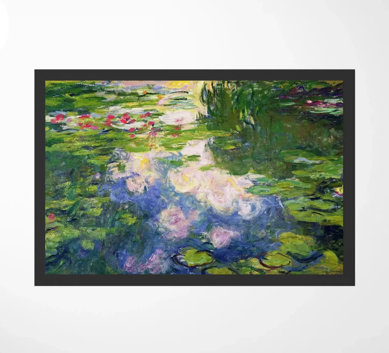Lo stagno di ninfee di Claude Monet zerbino da Monet Art Prints