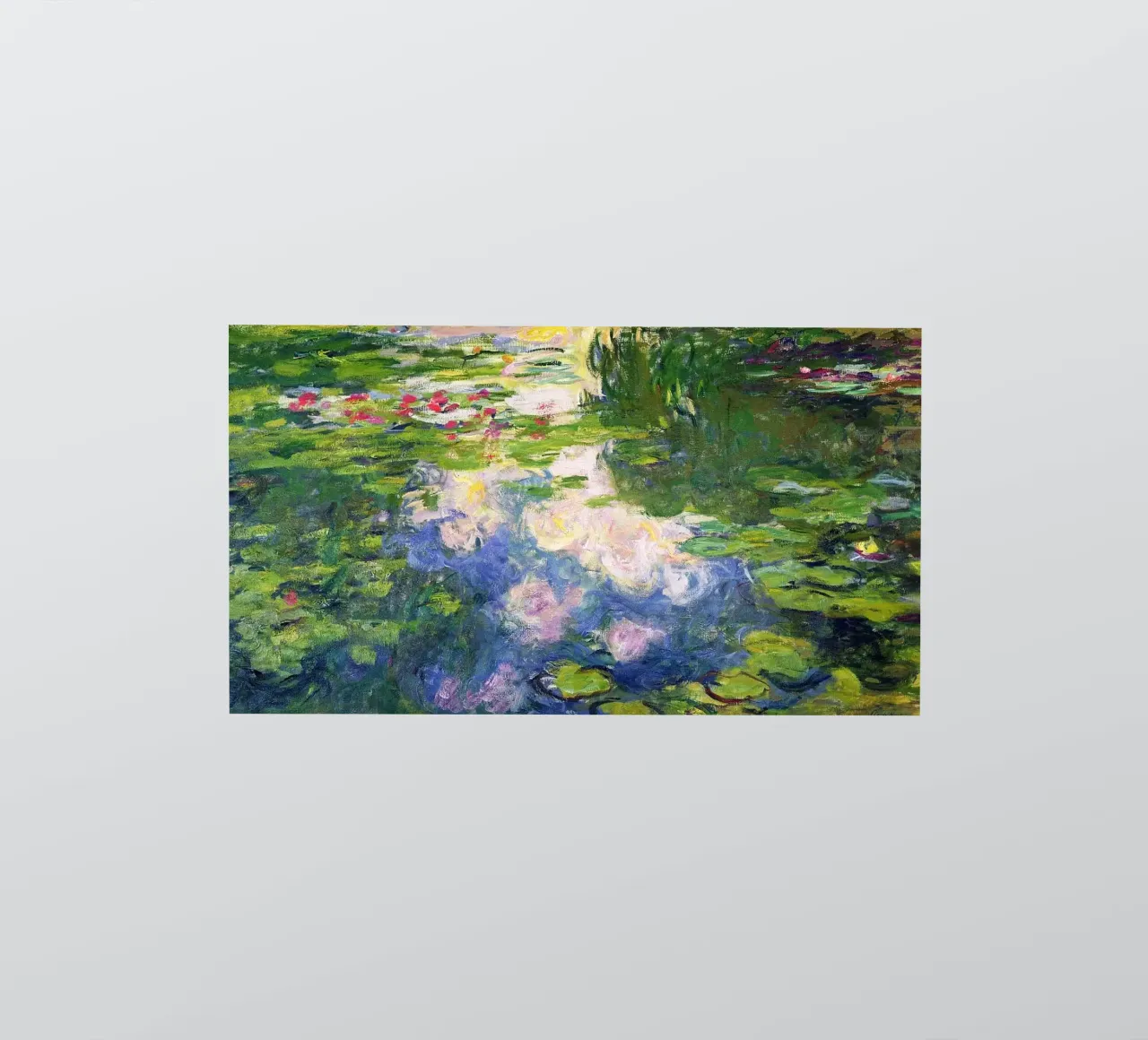 Lo stagno di ninfee di Claude Monet adesivo da Monet Art Prints