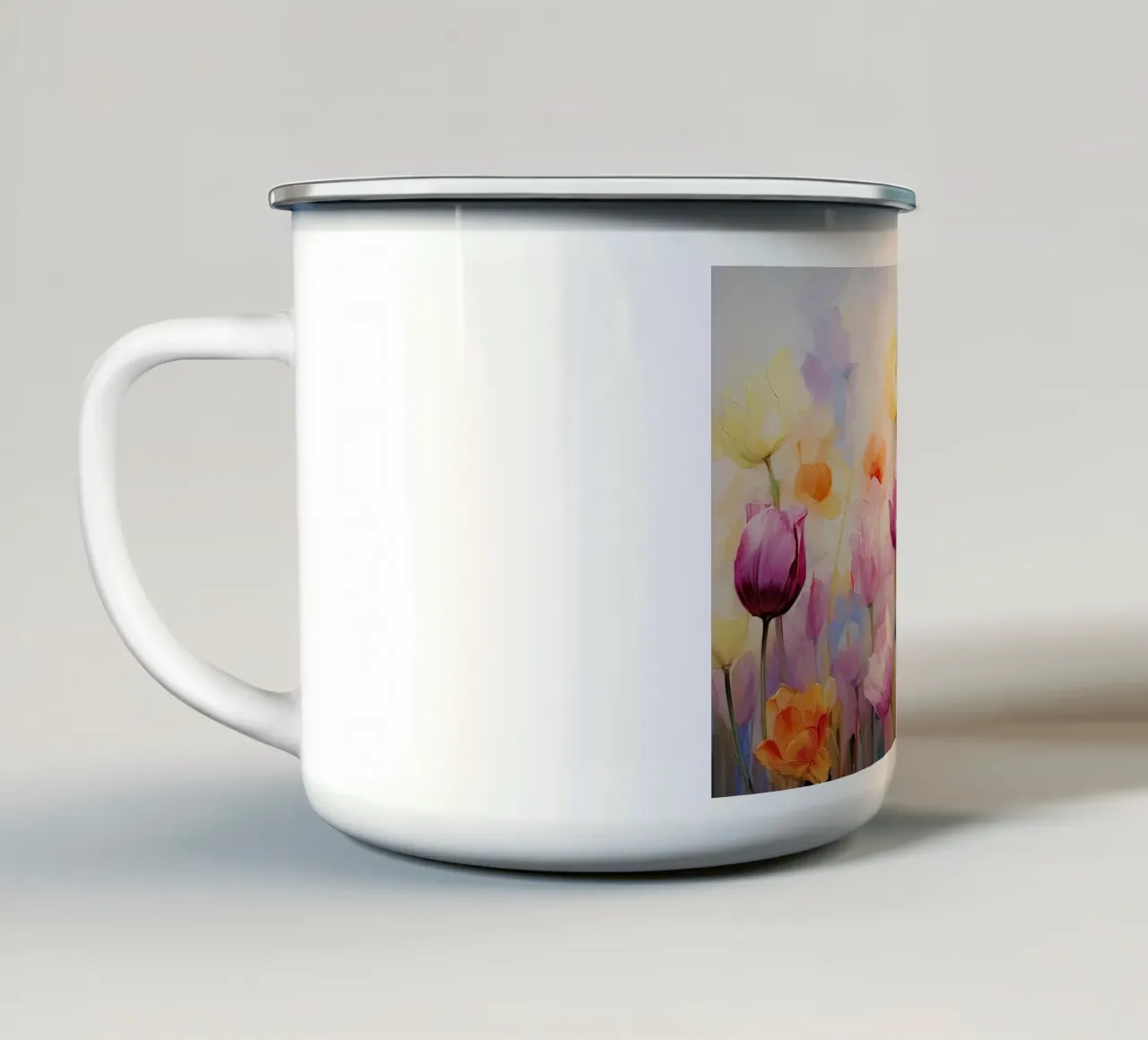 Arte da parete di Imagine tazza in smalto da Imagine