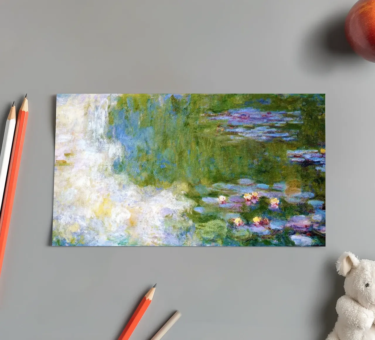 Le ninfee di Claude Monet foglio adesivo da Monet Art Prints